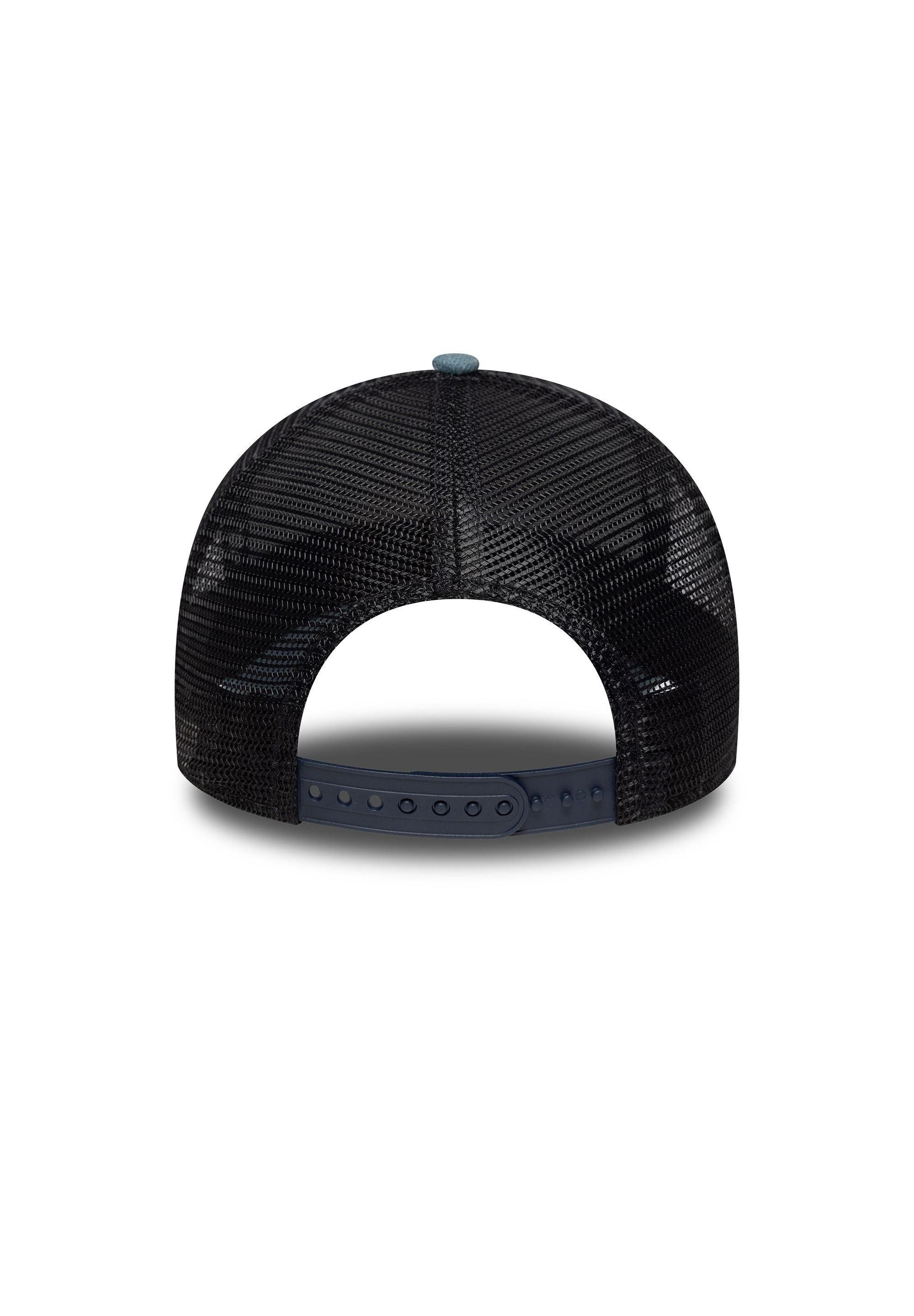New Era Baseball Cap New Era Denim Patch A-Frame Trucker Cap Blau (1-St)