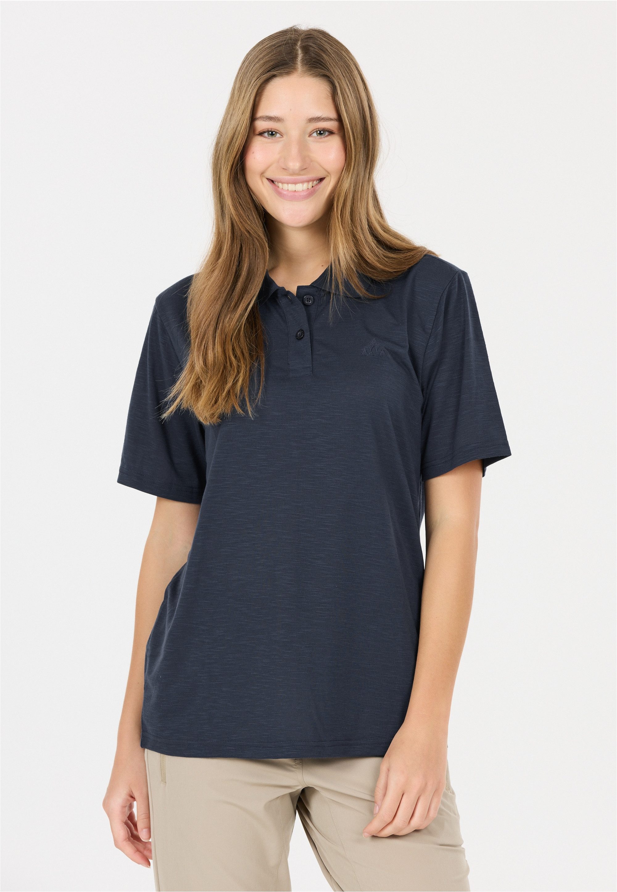 Langarm-Poloshirt Vale