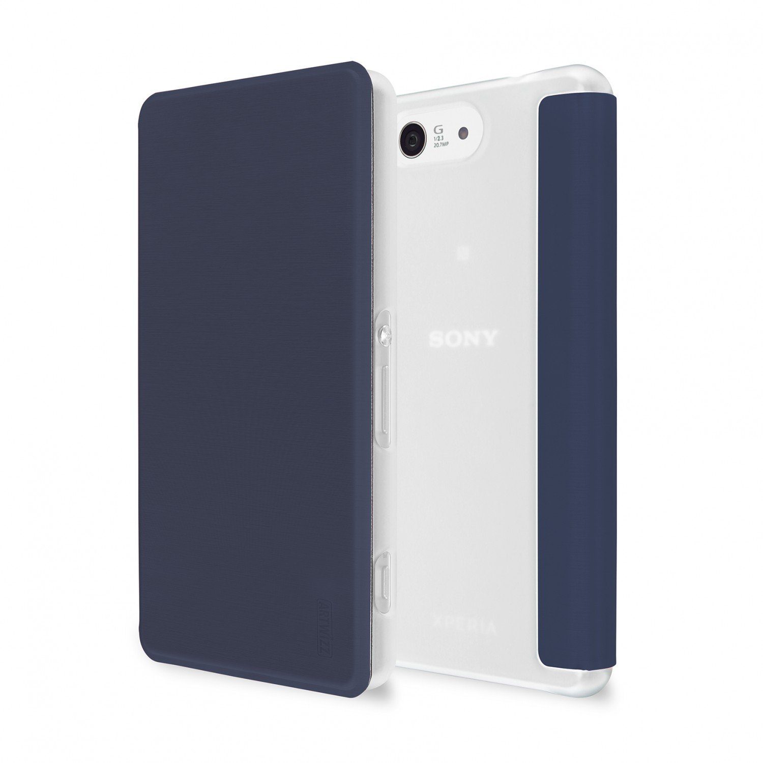 Artwizz Flip Case SmartJacket® for Sony Xperia™ Z3 Compact, navy