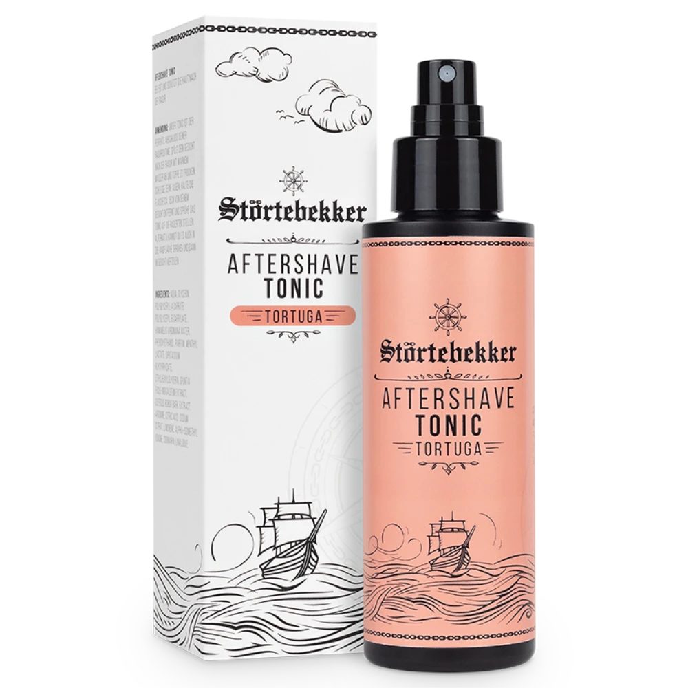 After-Shave Tonic (Tortuga) - Hautpflege nach der Rasur - Made in Germany - 125ml