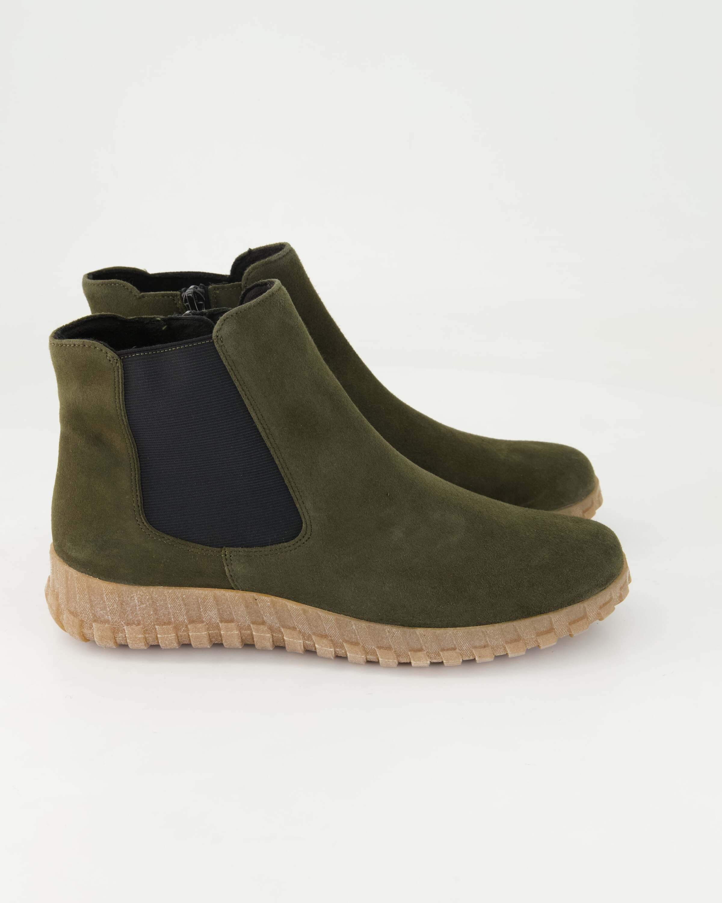 Semler Samt-Chevro Chelseaboots Obermaterial: Leder