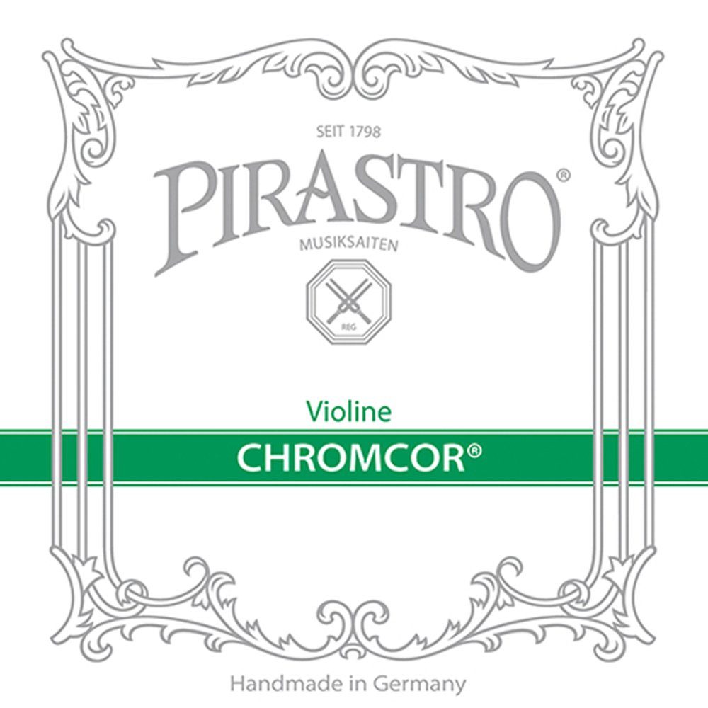 Pirastro Violine Pirastro Chromcor E-Saite 4/4 Geige/Violine Chromstahl mittel