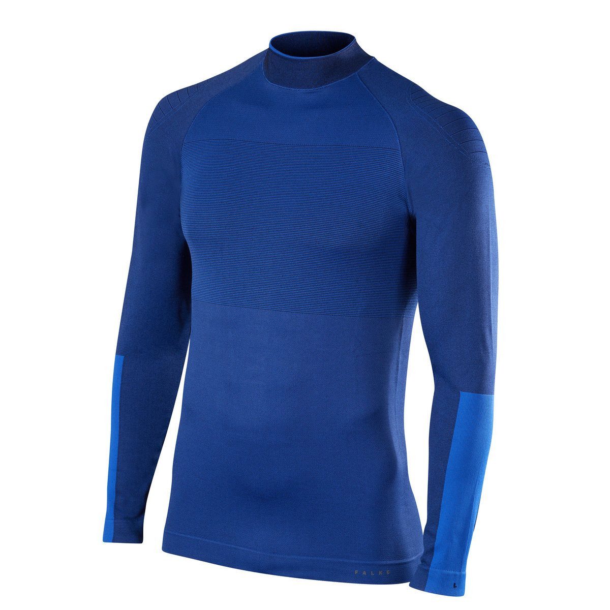 FALKE Langarmshirt Longsleeve Maximum Warm 2017 blau Herren