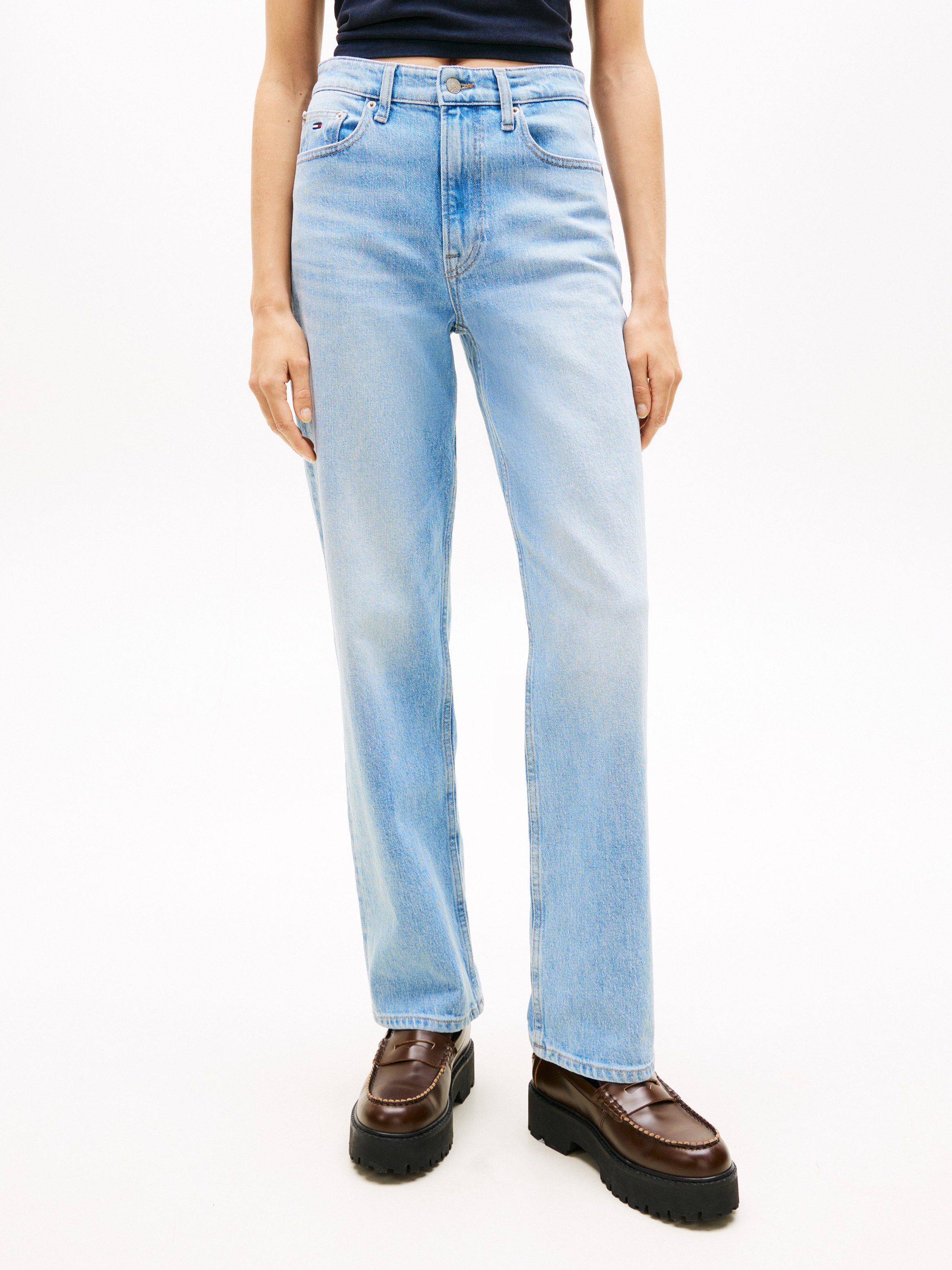 Tommy Jeans Straight-Jeans LAYLA HR SLIM STR slim fit, high waist günstig online kaufen