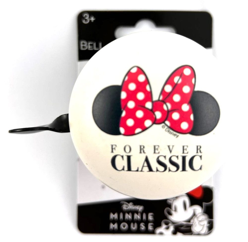 Seven Polska Fahrradklingel Disney 2-Klang "MINNIE VINTAGE", Ø 60mm, Retro Bell