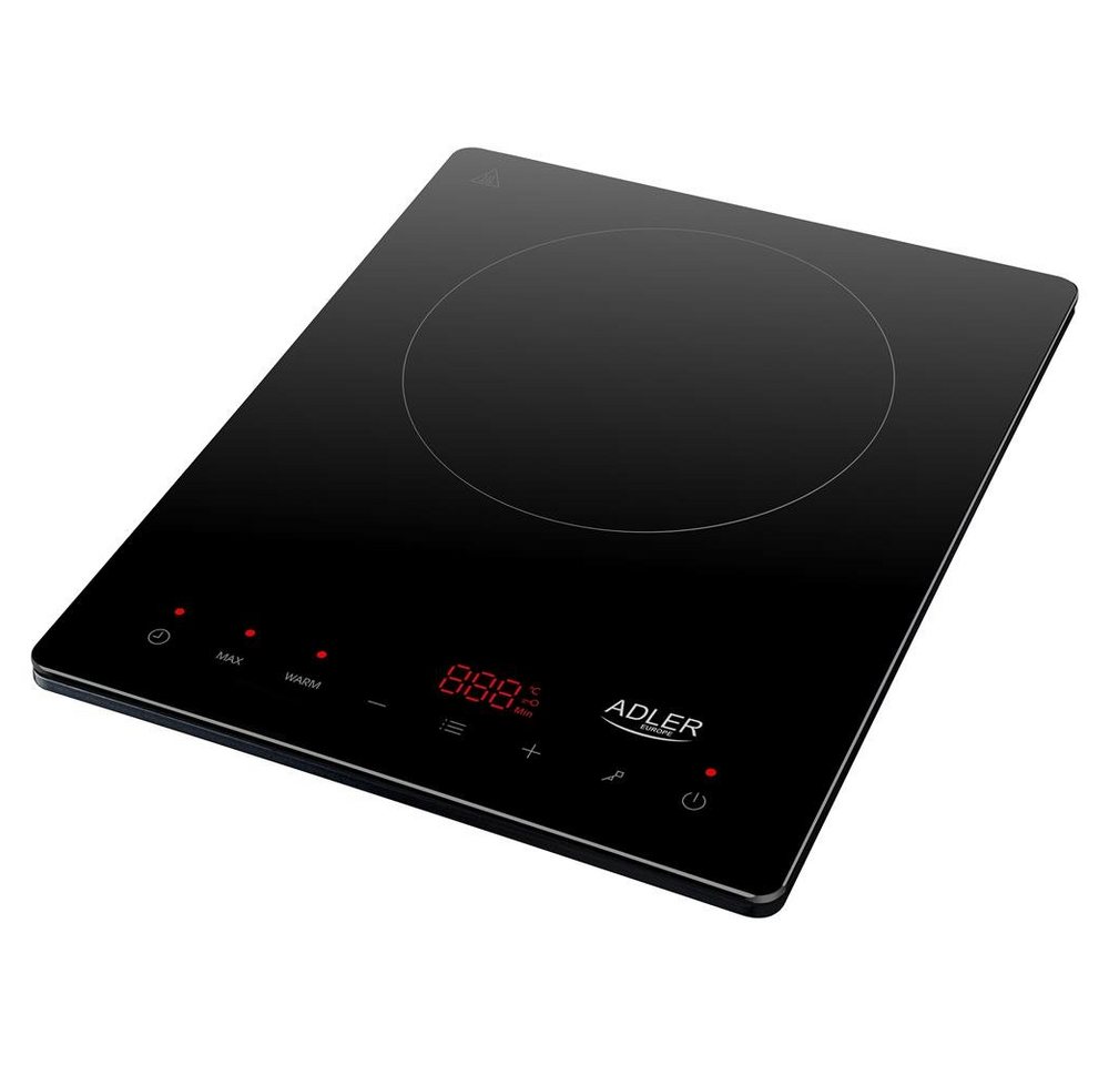 Adler Induktions-Kochfeld, AD 6513, 2000W, 190 mm, Induktionskochplatte, Elektro Kochplatte