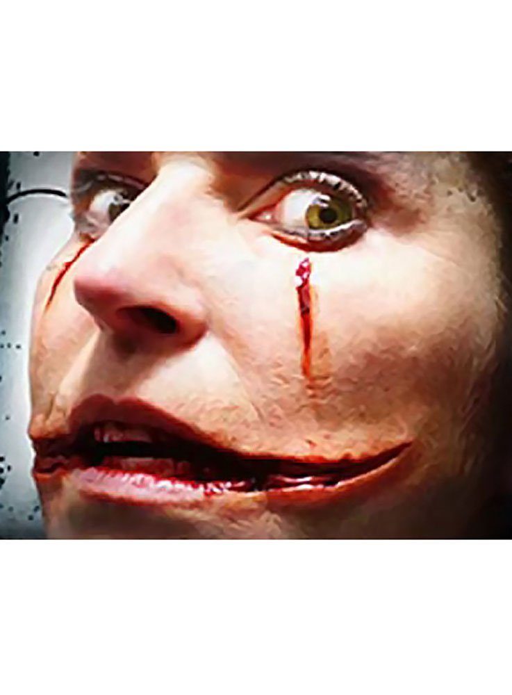 Tinsley Theaterschminke Smiley 3D FX Transfers, Oscarprämierte Spezialeffekt-Wunden für Euer Halloween Make-up