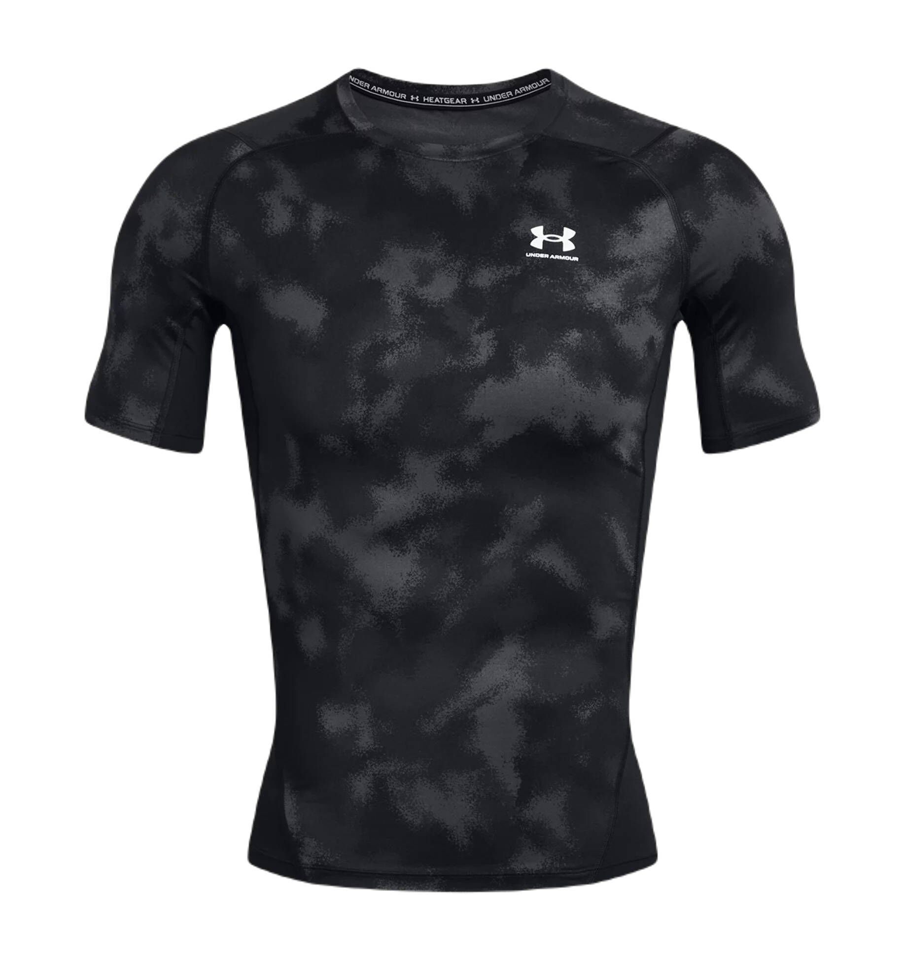 Under Armour® Trainingsshirt Herren Trainingsshirt UA HEATGEAR ARMOUR PRINTED (1-tlg)