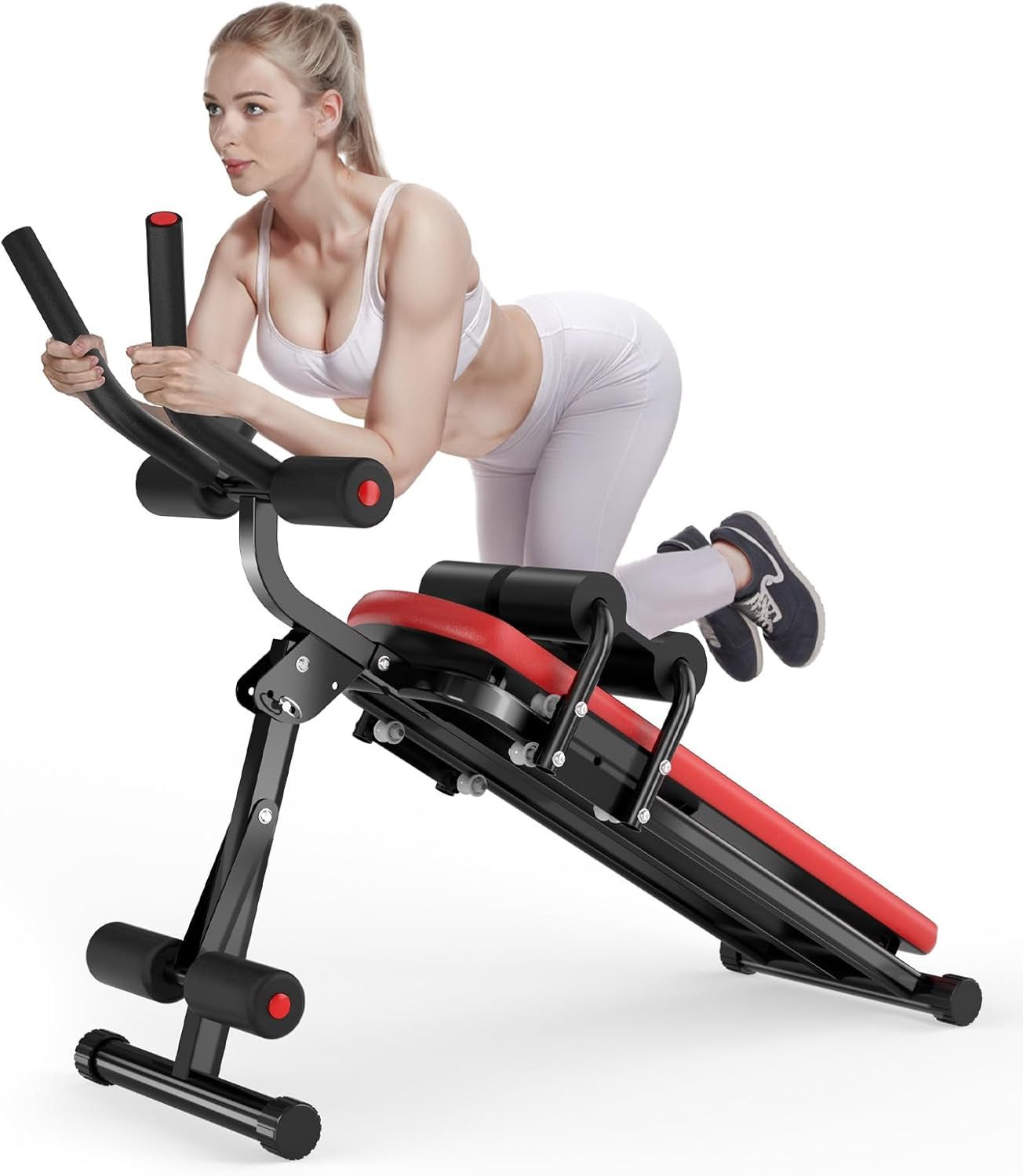 Gywowken Bauchmuskelmaschine Bauchmuskeltrainer Bauchtrainer Faltbar