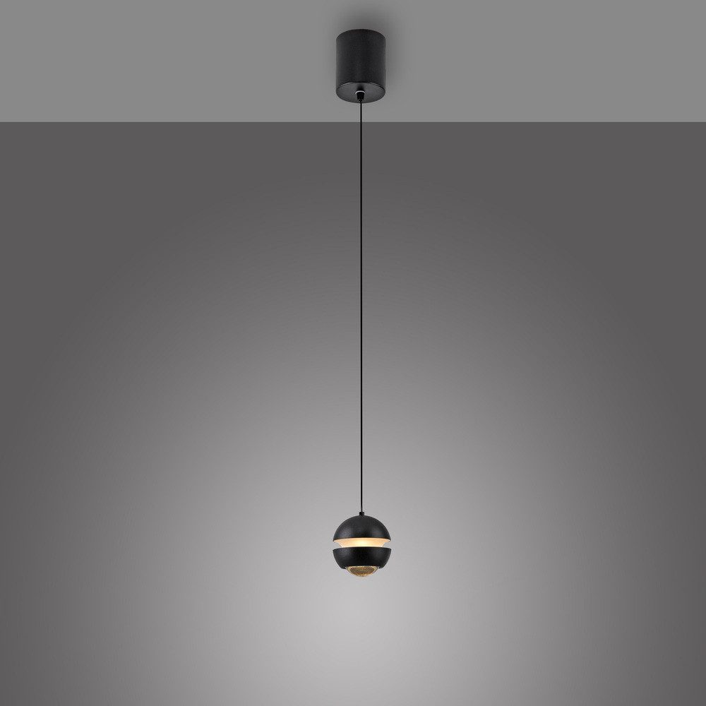 SCHÖNER WOHNEN-Kollektion LED Pendelleuchte LED Pendellampe LINI, höhenverstellbar, 1x LED Board, warmweiß, Comfort Lift höhenverstellbar, Lichtfarbe warmweiß