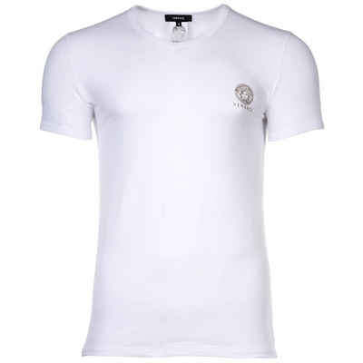 Versace T-Shirt Herren T-Shirt - Unterhemd, V-Ausschnitt, Stretch