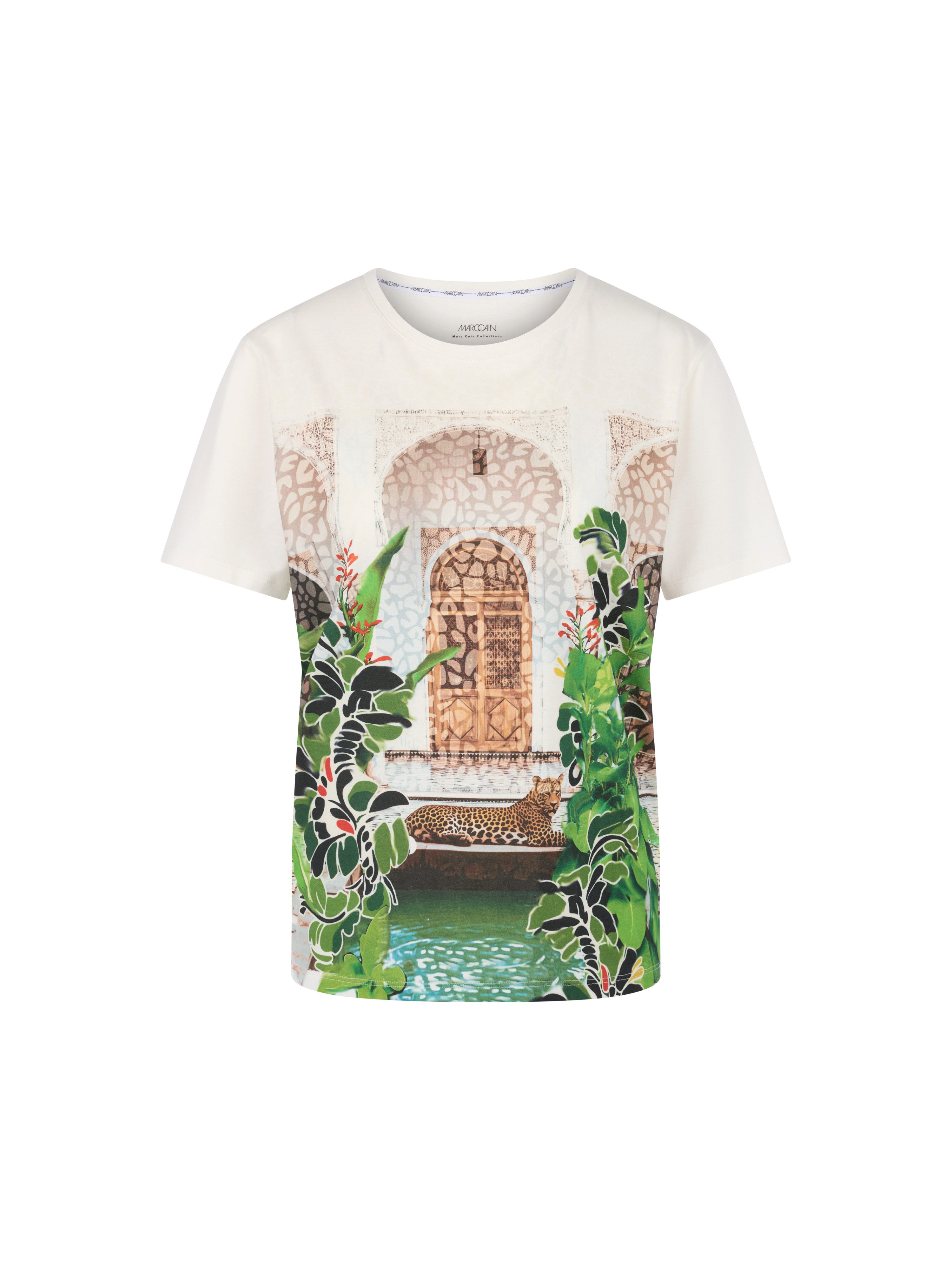 Marc Cain T-Shirt Bedrucktes Shirt "Rethink Together"
