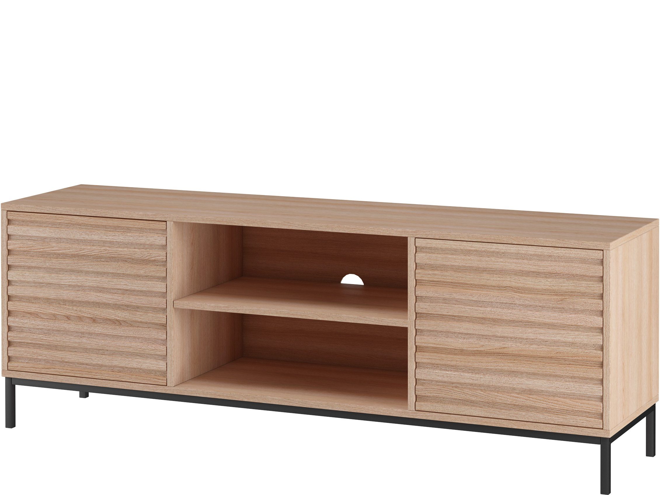 loft24 TV-Bank Cecilie, Lowboard mit 2 günstig online kaufen