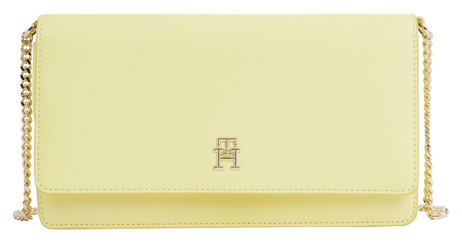 Tommy Hilfiger Umhängetasche TH REFINED CHAIN CROSSOVER, Handtasche Damen Tasche Damen Schultertasche Kettentasche