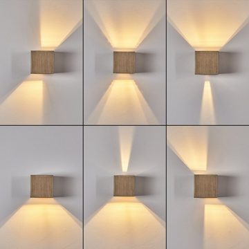 hofstein Wandleuchte Wand Lampen verstellbar Up & Down Flur Strahler Wohn Schlaf Zimmer