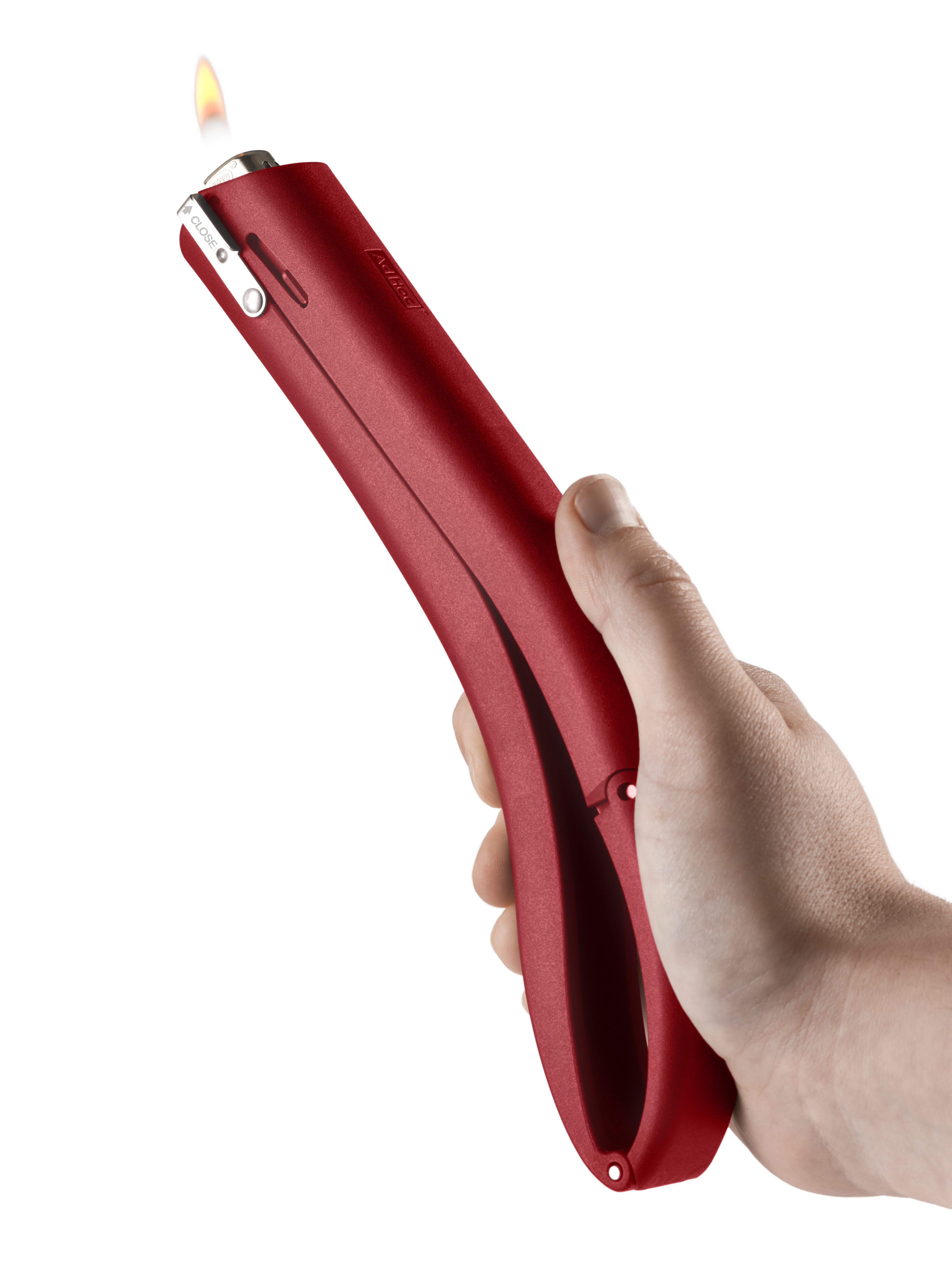 AdHoc Feuerzeug FIRE FINGER (1-St), praktische Feuerzeugverlängerung inkl. Einwegfeuerzeug