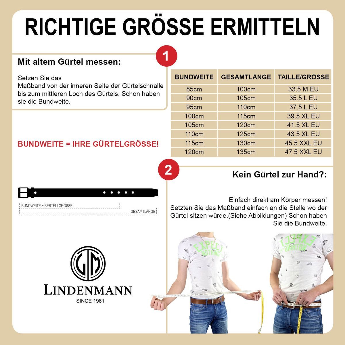 LINDENMANN Koppelgürtel
