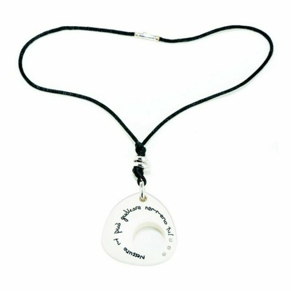Demaria Kette mit Anhänger Ladies' Necklace Dm6tc035-blanco (45 Cm)