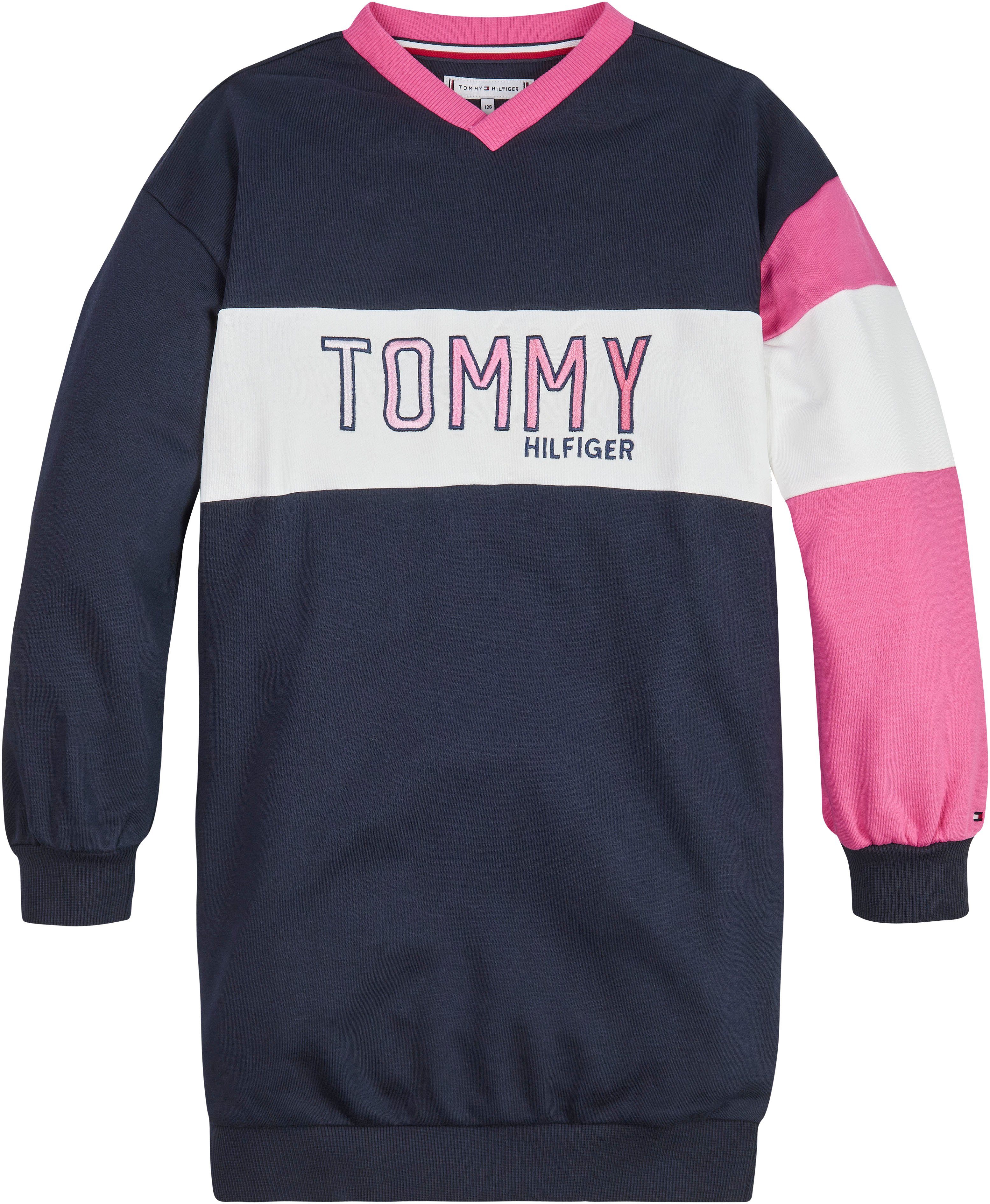 Tommy Hilfiger Sweatkleid »COLORBLOCK TOMMY DRESS« | OTTO
