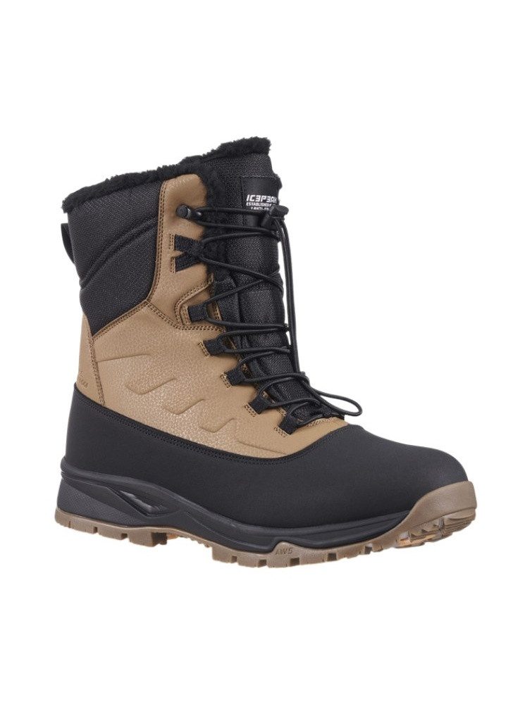 Icepeak Winterschuhe Alofi MR (wasserdicht) braun/schwarz Herren Wanderschu günstig online kaufen