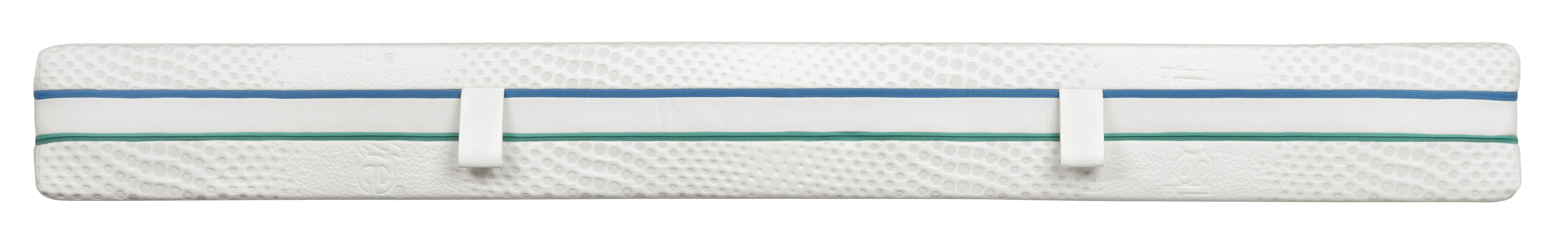 Taschenfederkernmatratze ergonomische Wendematratze 2in1, Irisette 2for4 TFK, Irisette, 22 cm hoch, zwei Härtegrade vereint in einer Matratze – fest und extra f – Bild 5 von 5