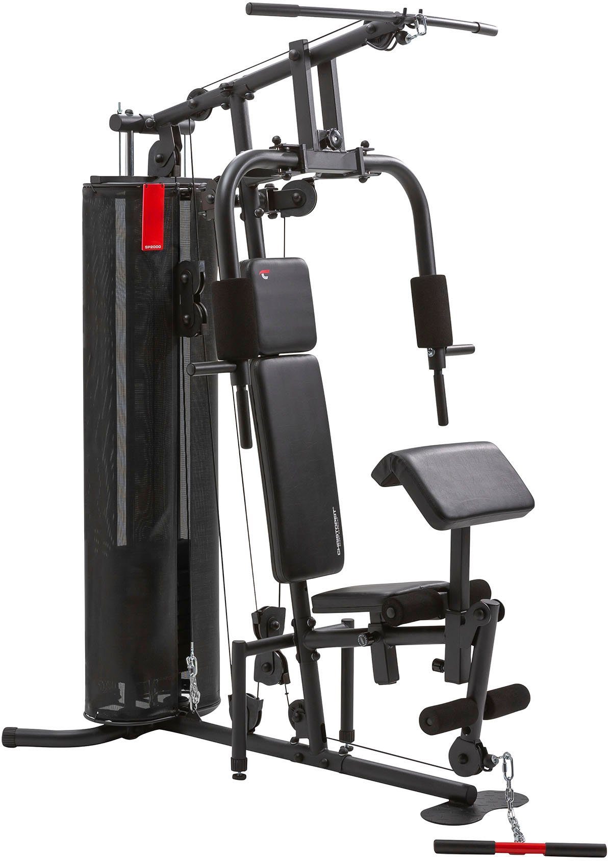 Christopeit Sport® Kraftstation SP 2000, 8 Gewichtsblöcke | Fitness-Stationen