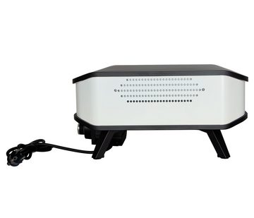 COZZE Pizzaofen Elektrischer Pizzaofen 17", inkl. Pizzastein, Backtemperatur bis 450°C, Grillfläche 42.5 x 42.5 cm, 2200 W, 230 V