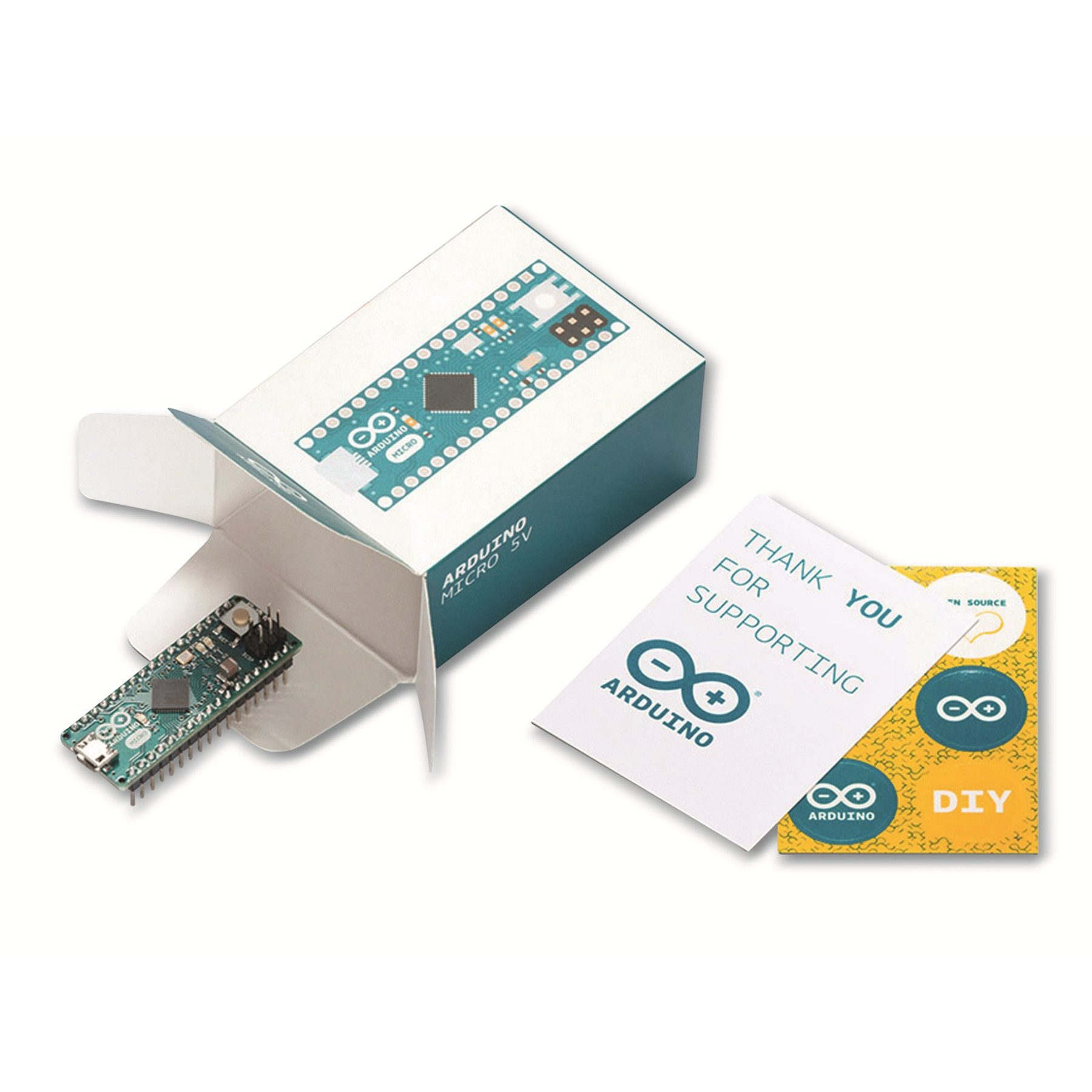 Arduino Roboter-Karte ARDUINO ®, Board Micro, A000053