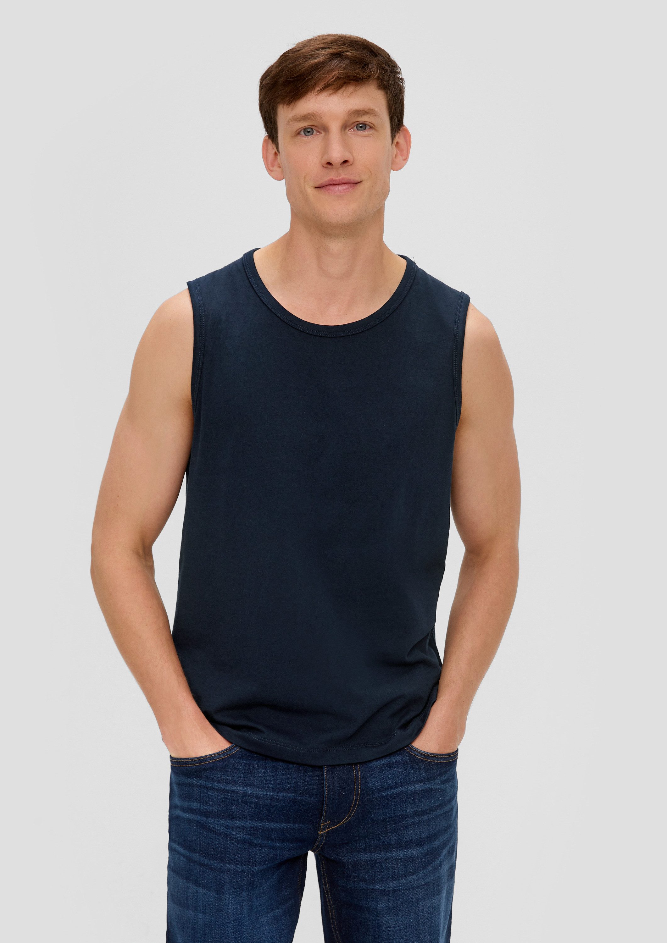 s.Oliver Muskelshirt T-Shirt Tanktop im 2er-Pack günstig online kaufen