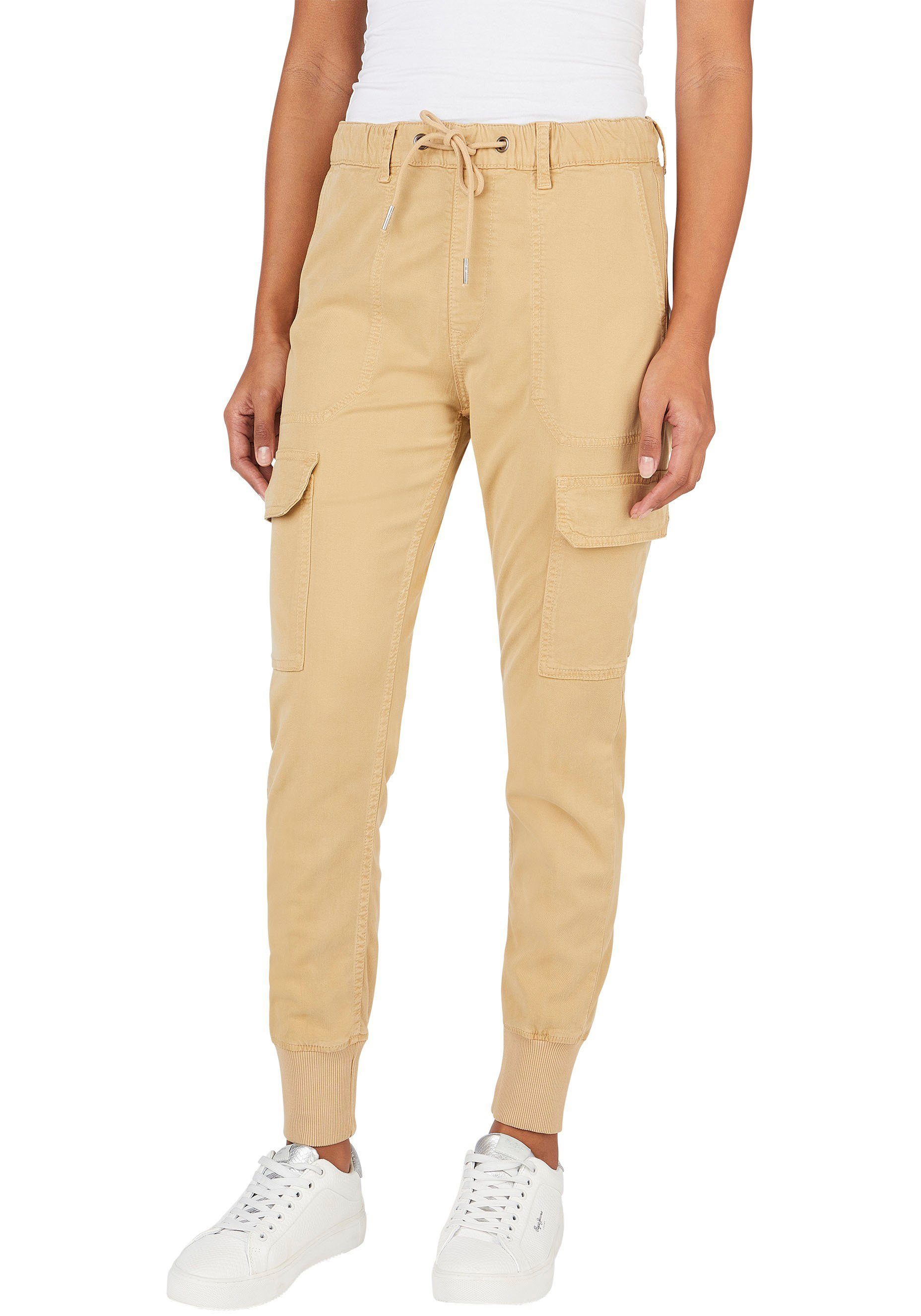 Pepe Jeans Cargohose NEW CRUSADE camel