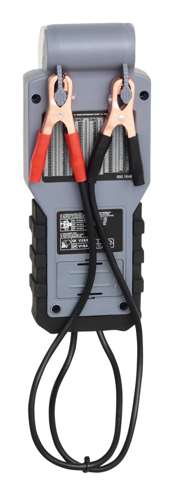 KS Tools Batterietester, 12V Digital-Batterie- und Ladesystemtester mit integriertem Drucker