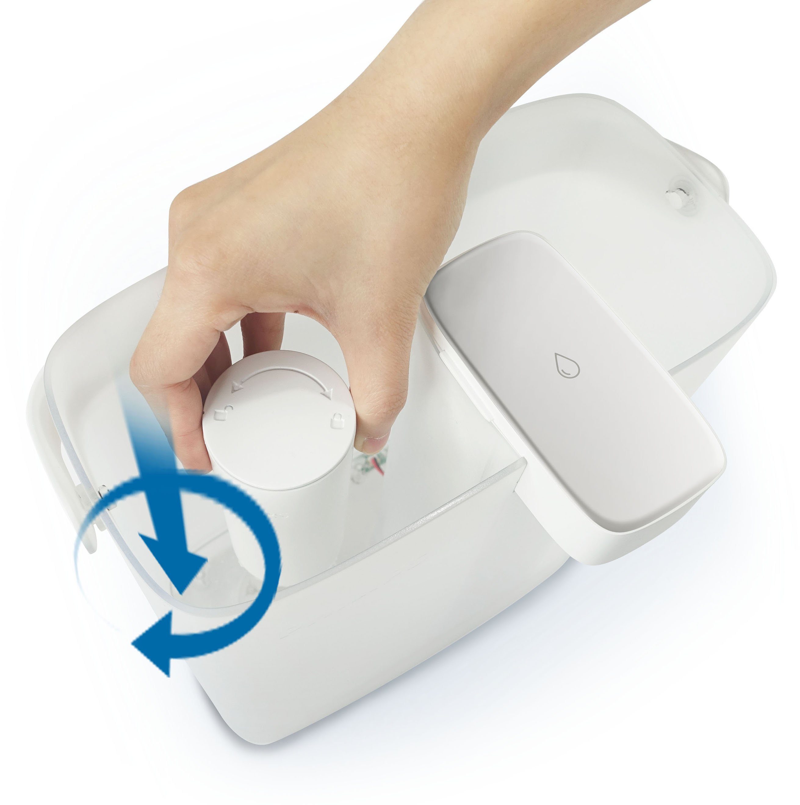 Philips Wasserfilter (Philips Sofort-Wasserfilter), Zubehör für AWP2980WH/31, schneller ist als ein herkömmlicher Wasserfilterkrug
