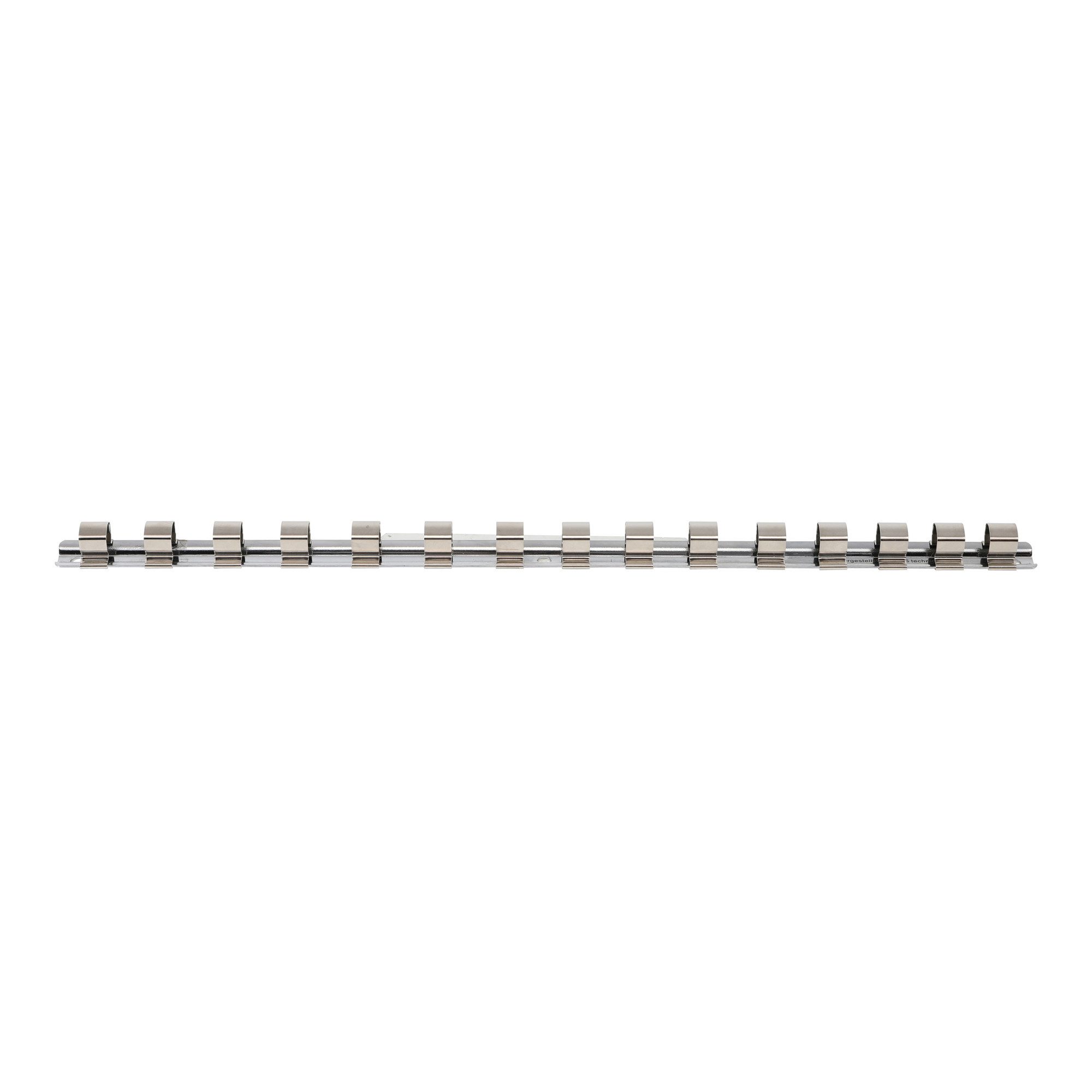 BGS technic Steckschlüssel BGS Aufsteckschiene mit 15 Clips 12,5 mm