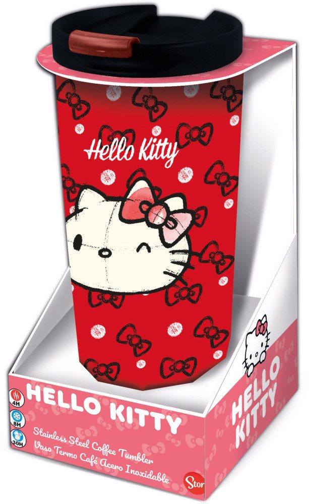 Stor Kinderbecher Sanrio Edelstahl-Trinkbecher Hello Kitty