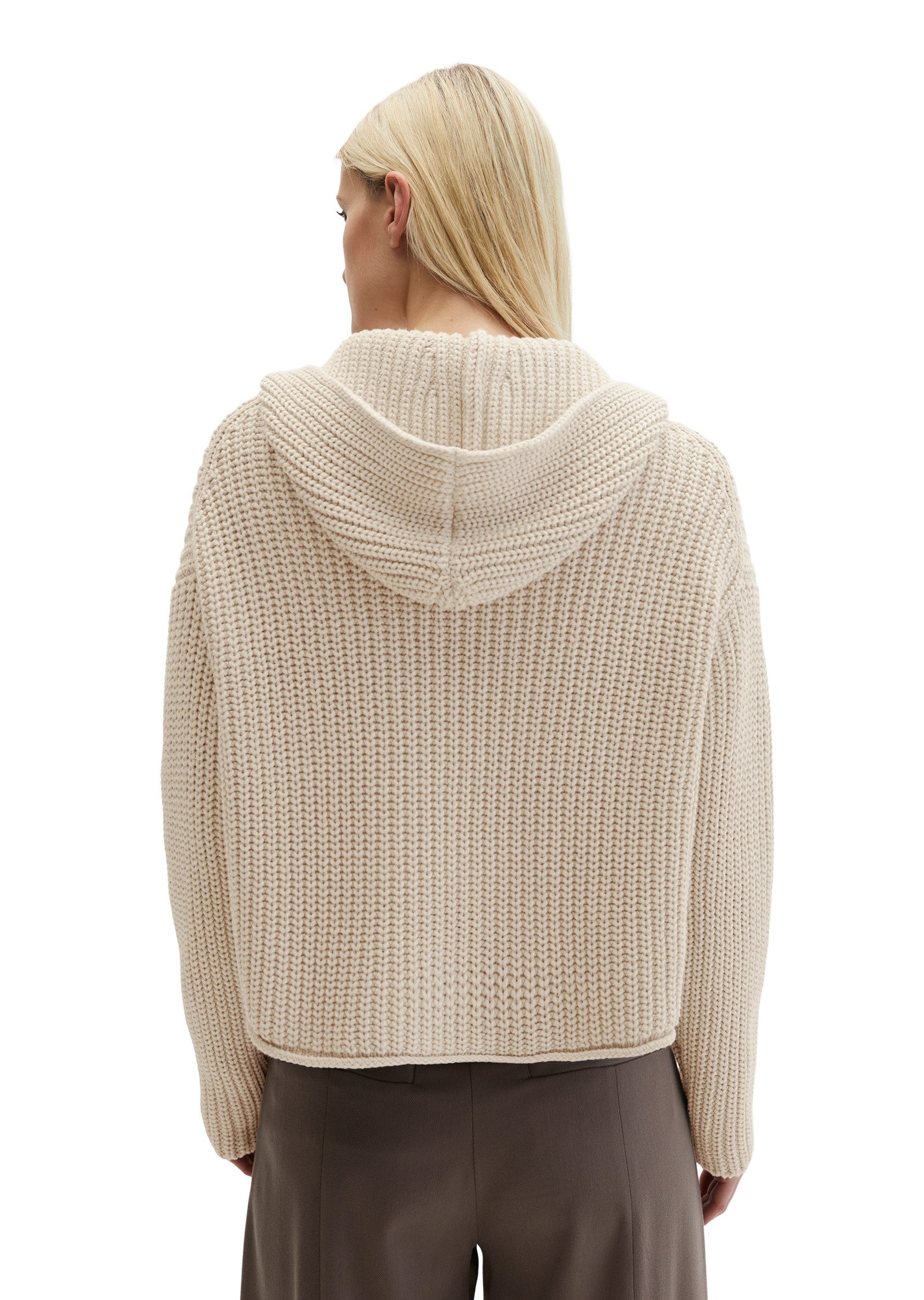 Marc O'Polo Cardigan kurze Form, Oversize, Grobstrick günstig online kaufen