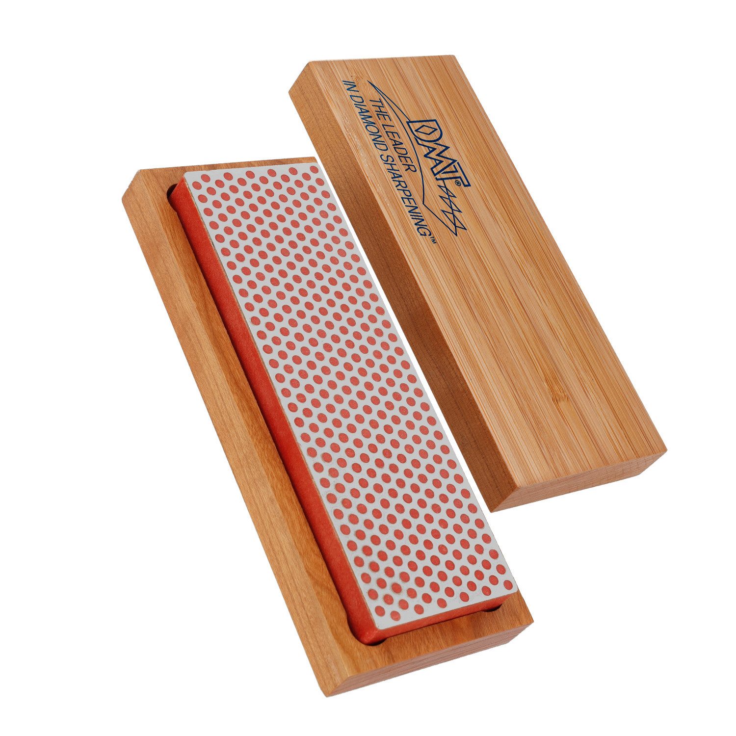 DMT Schleifstein Diamond Whetstone™ Diamant Wetzstein in Holzbox 6" X-Grob bis X-Fein, Bankstein in Profiqualität, Made in USA