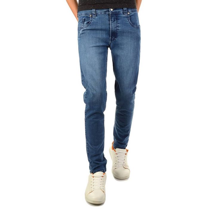 BEZLIT Stretch-Jeans Jungen Jeanshose mit weit verstellbaren Bund (1-tlg) verstellbarer Bund