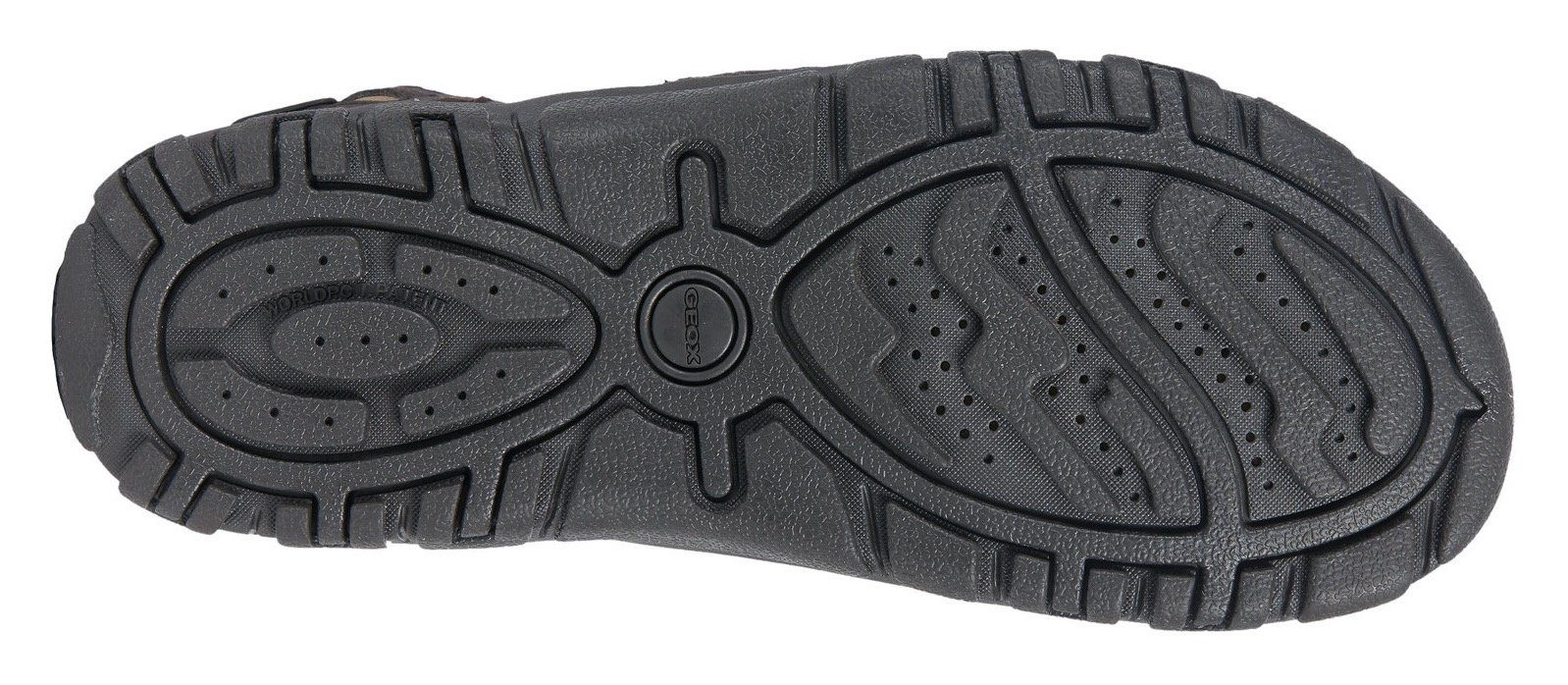 Geox UOMO SANDAL STRADA Sandale, Sommerschuh, Klettschuh, Outdoorsandale, im Trekking-Look