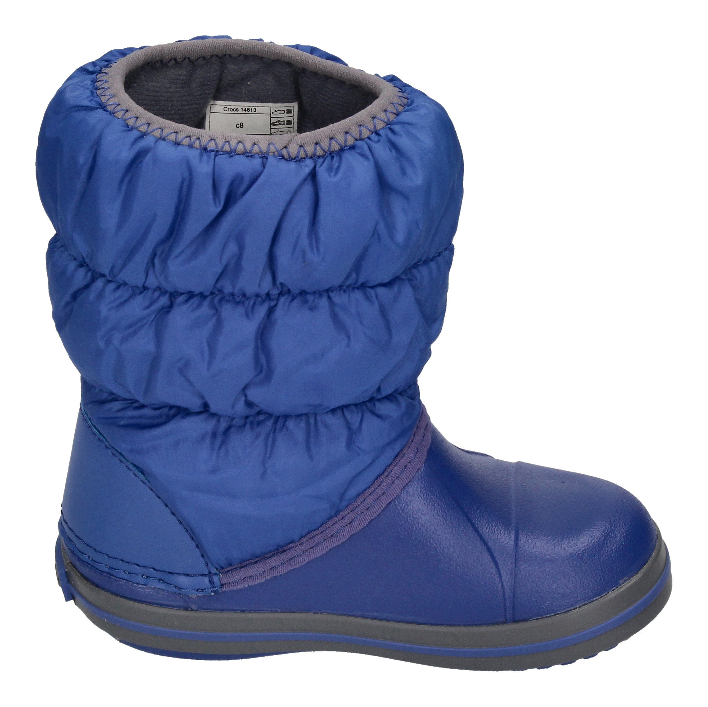 14613-4BH Winter Crocs Light Winterstiefel Grey Puff Cerulean Boot Blue