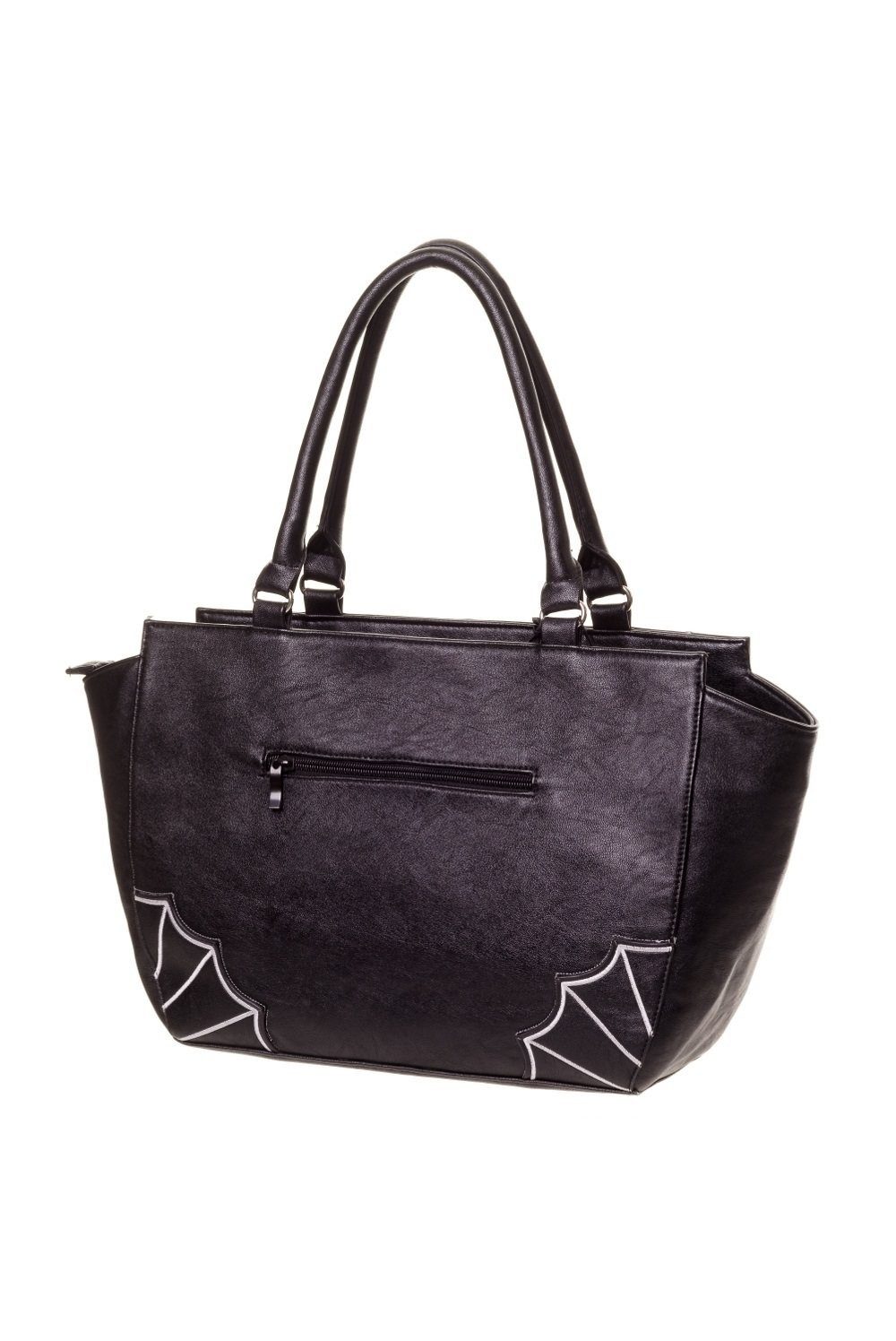 Banned Handtasche Bats, Bestickte Fledermäuse Gothic günstig online kaufen