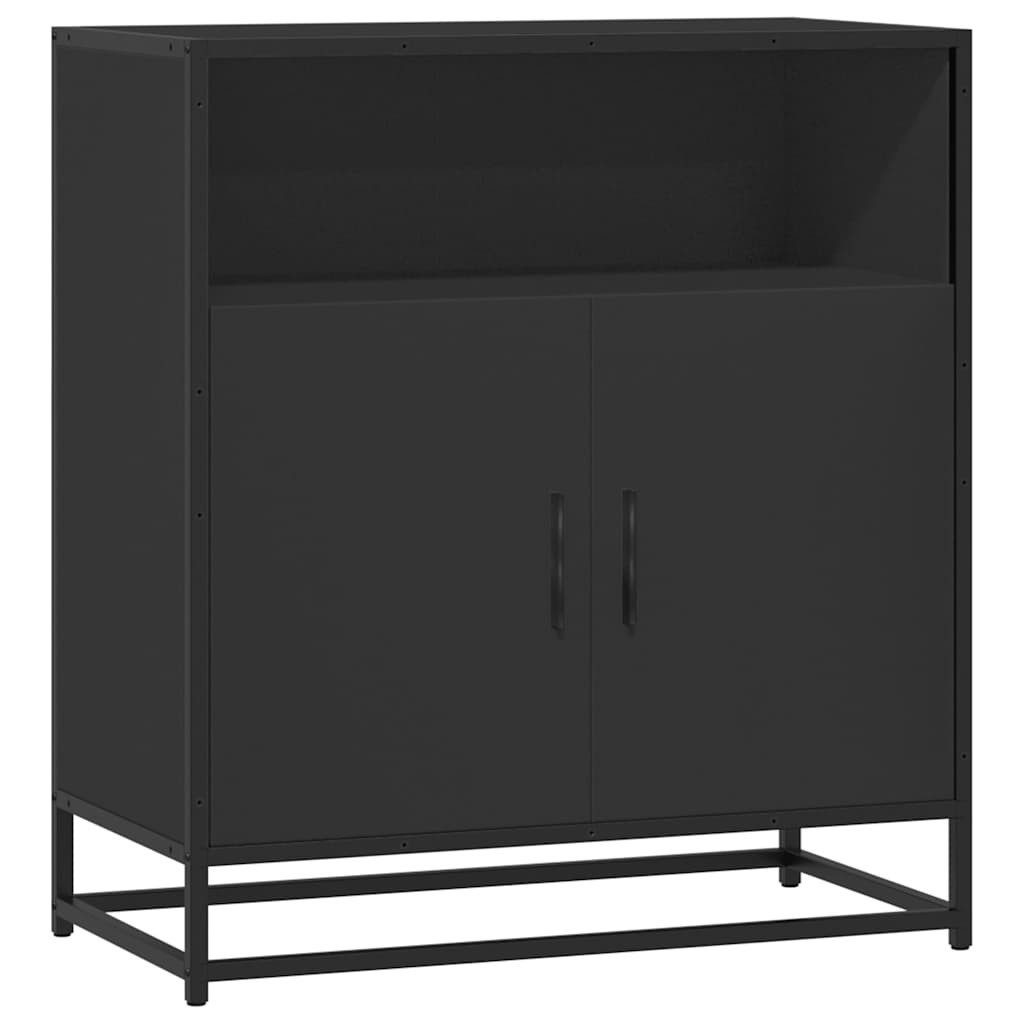 vidaXL Sideboard Sideboard Schwarz 68x35x76 cm günstig online kaufen