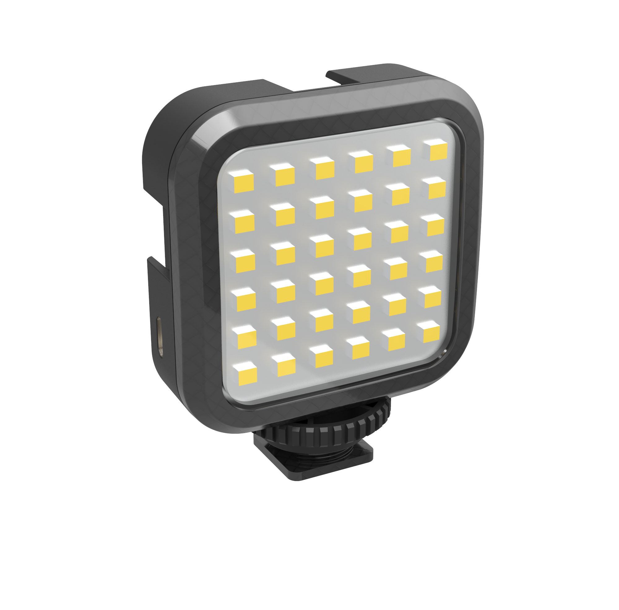 DigiPower Smartphone-Halterung Vlogging Set "Like Me", LEDs Mikrofon Handy Halterung Mini-Stativ, (4-tlg., für TikTok, Youtube, Live-Streaming und Meetings)
