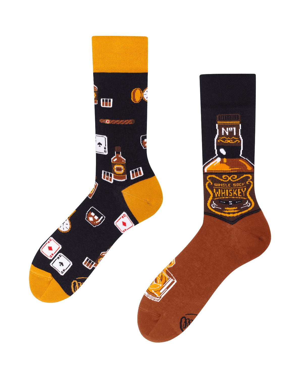 Freizeitsocken Many Mornings Socken Whisky