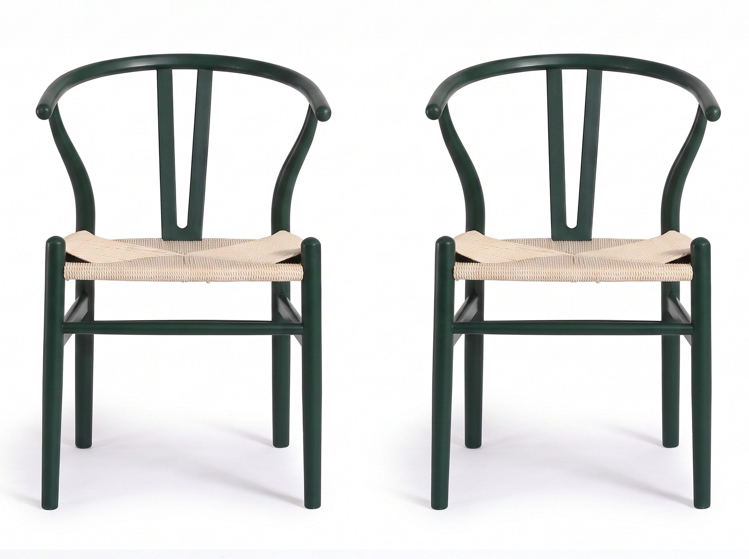 LIVIHOME Esszimmerstuhl Massivholz Valora (Set, 2 St), FSC® Armlehnstuhl Massivholz Esche mit Papierseil, Vormontiert