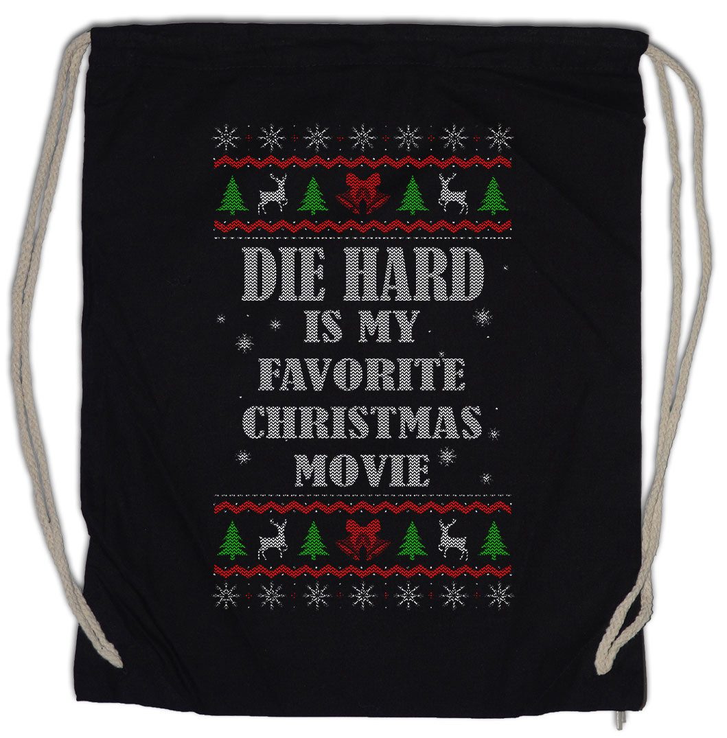 Turnbeutel My Favorite Christmas Movie Turnbeutel Merry Hard Santa Die Langsam