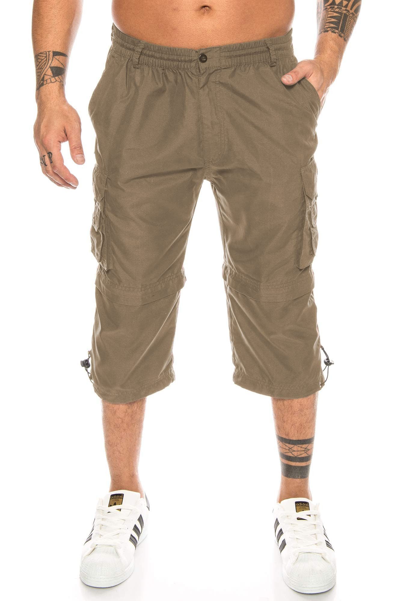 Kendindza Collection Cargobermudas Bermuda Shorts Herren Kurze Hose 3/4 Hos günstig online kaufen