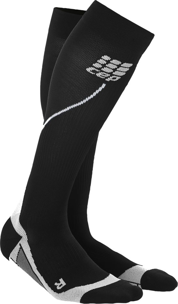CEP Laufsocken CEP PRO+ RUN SOCKS 2.0 black/grey