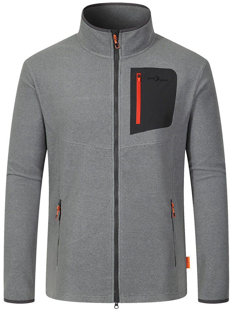 Blue Wave Fleecejacke Mirco Herren Jacke Mirco mit Stehkragen und Reißversc günstig online kaufen