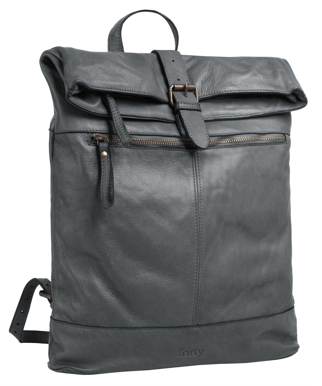 forty° Tagesrucksack, echt Leder, Made in Italy günstig online kaufen