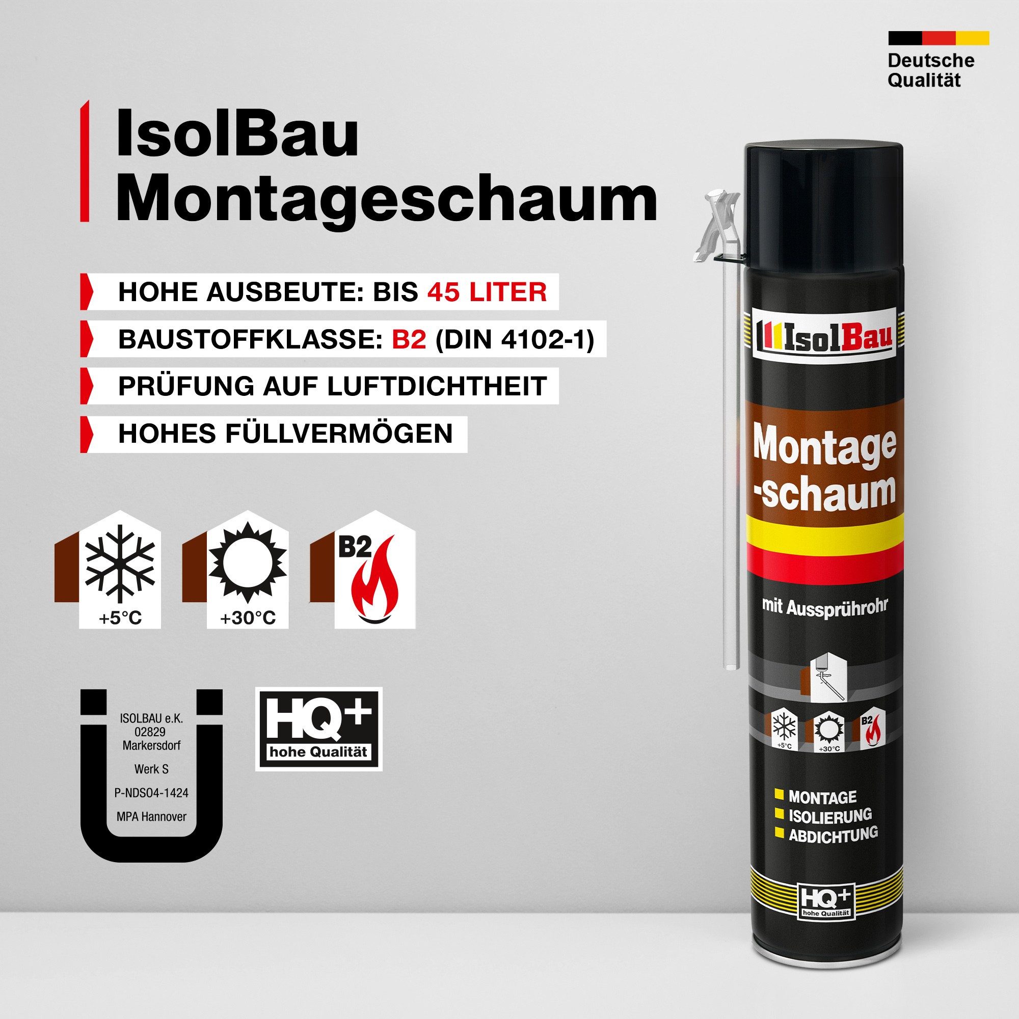 None Montagekleber Montageschaum 1 Dose 750 günstig online kaufen